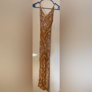 Multicolor Floral Pantsuit/Jumpsuit - size Large - size L